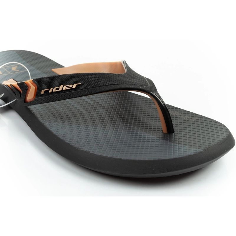 Rider shoes men's sports flip-flops R1 Prime comfortable slippers black Rider