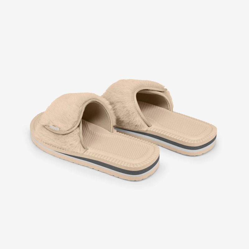 Kubota flip-flops with velcro and beige fur K24AW-100-001-03-1 *Kategoria tymczasowa Your Sports Performance