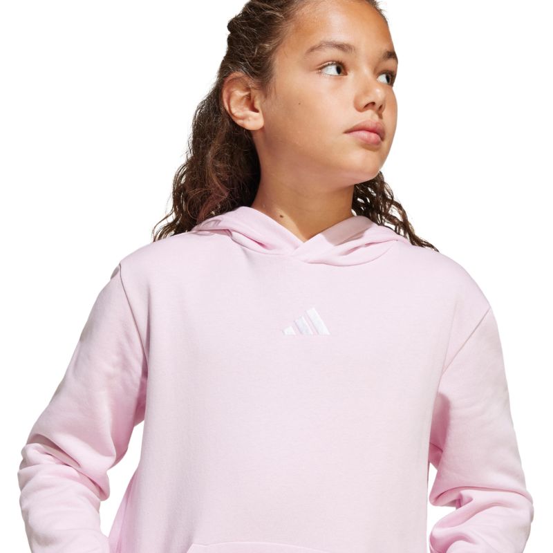 adidas Essentials Hoodie for kids pink JC9773