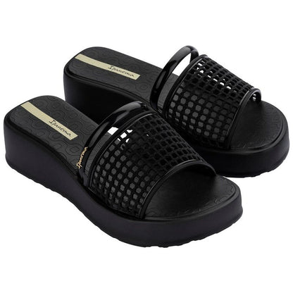 Ipanema women's flip-flops Essence black platform fashionable