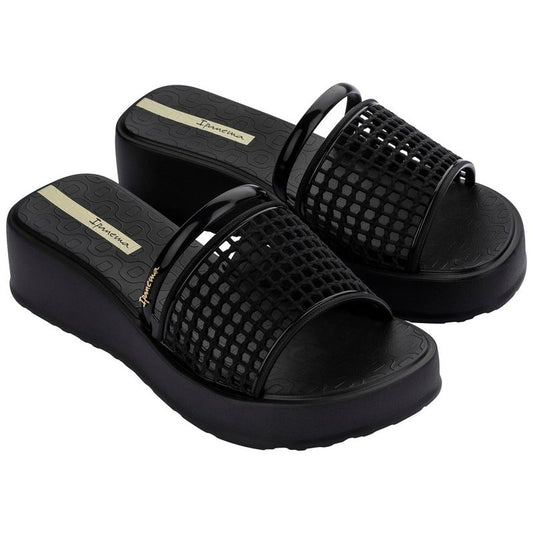 Ipanema women's flip-flops Essence black platform fashionable Ipanema