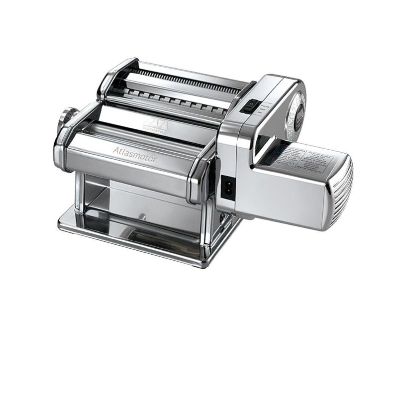 Atlas Pasta Machine with Motor, Stainless Steel, Silver AGD - Produkty/Maszynki do makaronu Your Sports Performance