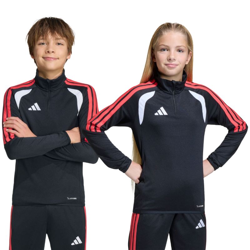 adidas Tiro 26 League Training Top for kids, black, white, and red, JY7159 adidas