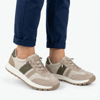Beige men's leather sneakers Big Star TT174052 To be categorized Your Sports Performance