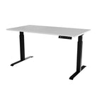 Electric height adjustable desk MOON LONG 150x80x72-120 black/white Biurka/Biurka nowoczesne Your Sports Performance