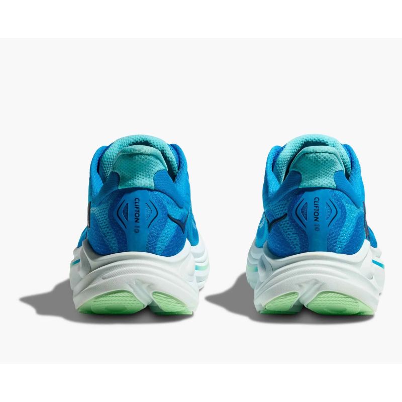 Hoka M Clifton 10 Men's Running Shoes Low Top Blue (1162030-HSK) In preparation Your Sports Performance