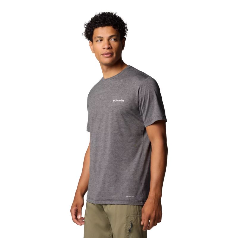 Columbia Kwick Hike Back Graphic SS Tee 2071754014 Black L Clothing/Outdoor/T-shirts with short sleeves/Columbia Your Sports Performance