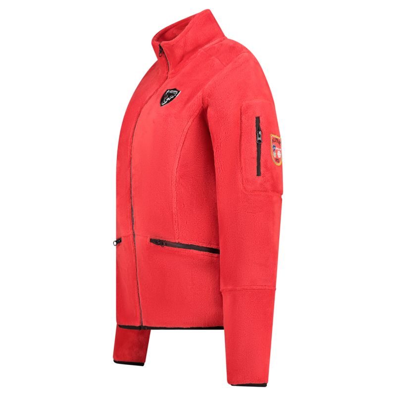 Geographical Norway Women's Fleece Tisaline Red Db Lady 047-1 red (WZ7986F/GN-Red) Geographical Norway