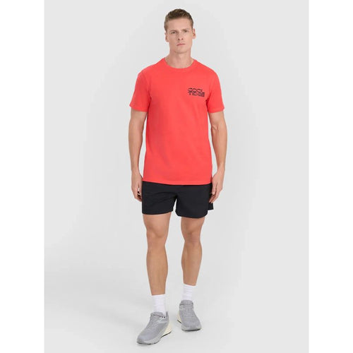 Men's regular printed T-shirt 4F 4FWSS25TTSHM1984-63S 4f