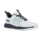 K-Swiss ULTRASHOT LIGHT CLAY WHITE/CARBON/BALTIC-M (04742-148-M)