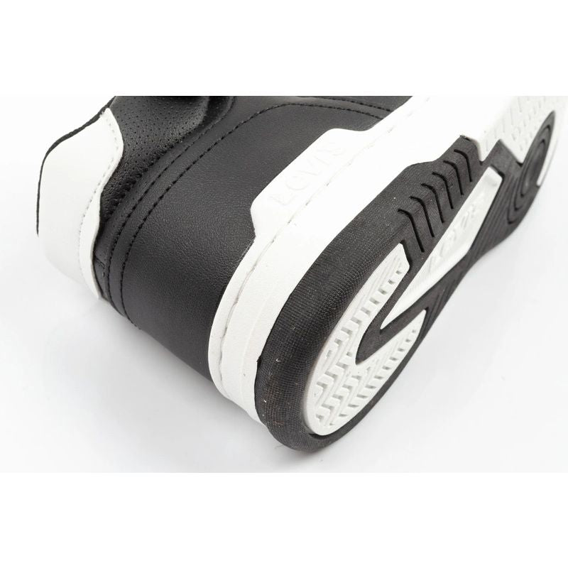Levi's John SE black ankle-high Velcro children's sports shoes