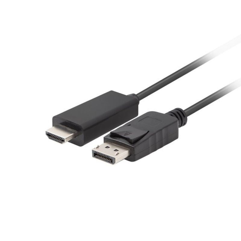 LANBERG KABEL DISPLAYPORT (M) V1.1->HDMI (M) 3M CA-DPHD-11CC-0030-BK Kable i adaptery/Kable DisplayPort Your Sports Performance