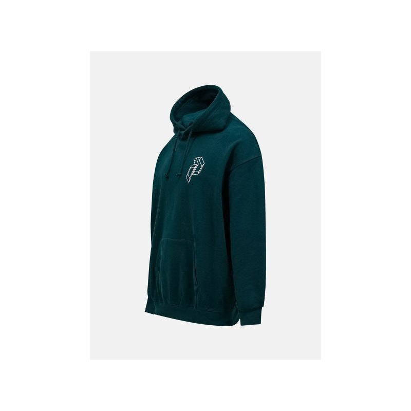 PEAK PERFORMANCE M Terry Graphic Hood green