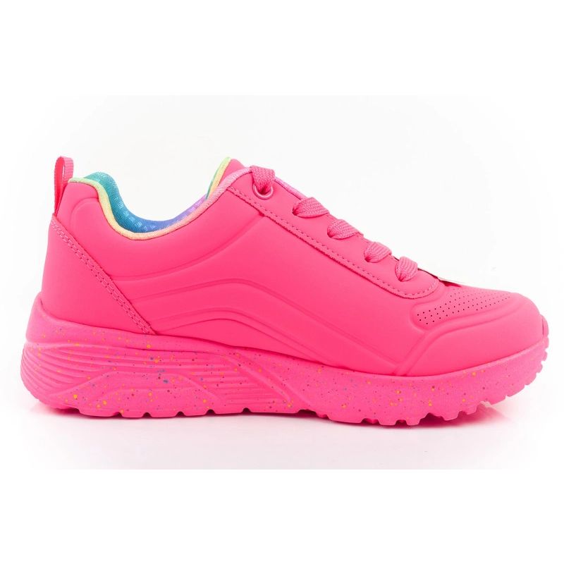 Skechers Uno Lite children's sports sneakers shoes, pink, comfortable Skechers