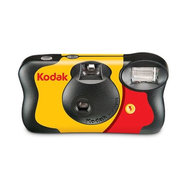 Kodak Fun Saver Disposable Camera, Digital Camera, ISO 400, 27 photos + FLASH with color film and flash. Aparaty/Aparaty kompaktowe Your Sports Performance