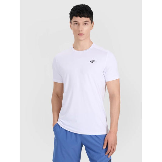 Men's quick-drying training T-shirt 4F 4FWMM00TFTSM1830-10S *Kategoria tymczasowa Your Sports Performance