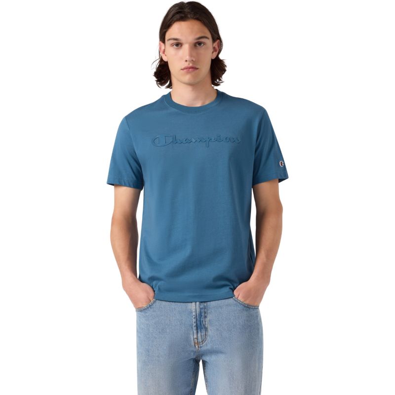 Men's Champion SS Tee Blue 222992 BS133