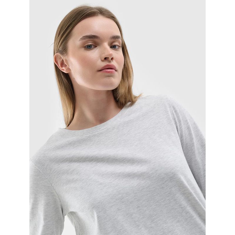 Longsleeve oversize smooth women's 4F 4FWMM00TLONF431-27M *Kategoria tymczasowa Your Sports Performance