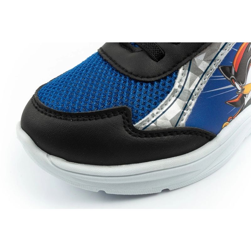 Leomil children's sports shoes Sonic sneakers light with velcro LED