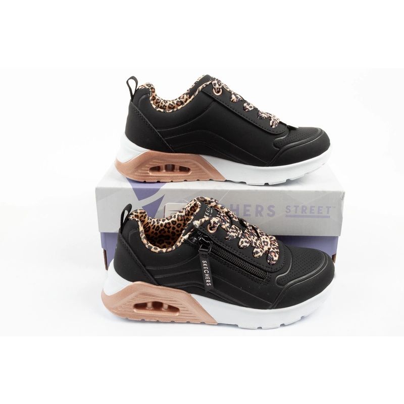 Skechers Uno Lite 2.0 Black Youth Kids' Sports Shoes