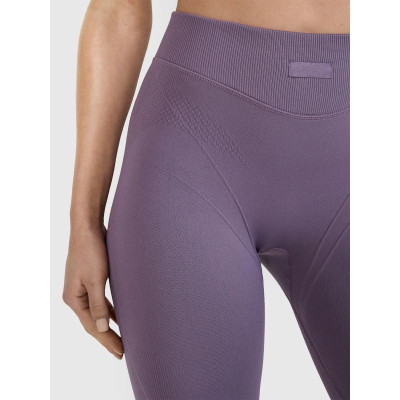 Women's seamless training leggings 4F | Anna Lewandowska 4F 4FALSSS25TFTIF383-51S