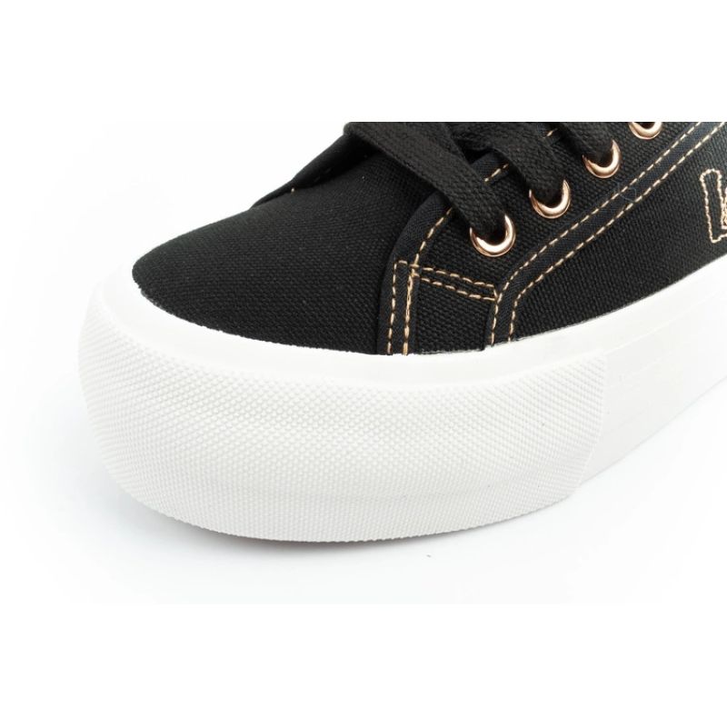 Lee Cooper women's sneakers platform black with gold In preparation Your Sports Performance