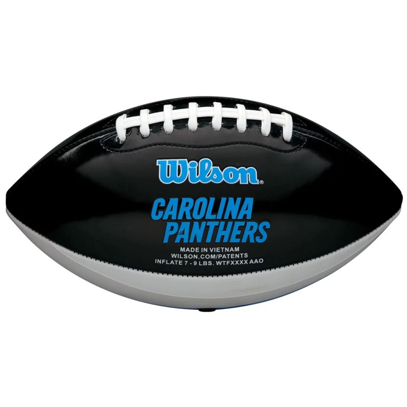 Wilson NFL Team Peewee Carolina Panthers Mini Ball Jr WTF1523XBCA Accessories/Balls/American Football Your Sports Performance