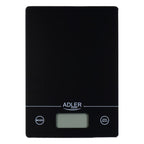 Adler AD 3138 black kitchen scale (black color) AGD - Produkty/Wagi kuchenne Your Sports Performance