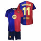 FC Barcelona Home FCB 2024/25 Raphinha Jr BB19E-R Kit Clothing/Football/FC Barcelona Your Sports Performance
