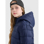Children's down jacket with synthetic filling, unisex, 4F 4FJRAW25TDJAU0804-31S 4f