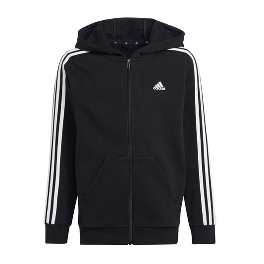Sweatshirt adidas 3 Stripes FL Full-Zip Hoody Jr. HR6331 Clothing/Lifestyle Adidas