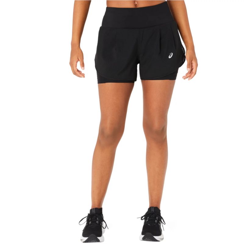Asics Road 2-N-1 3.5IN Short W 2012C975-001 Clothing/Running Asics