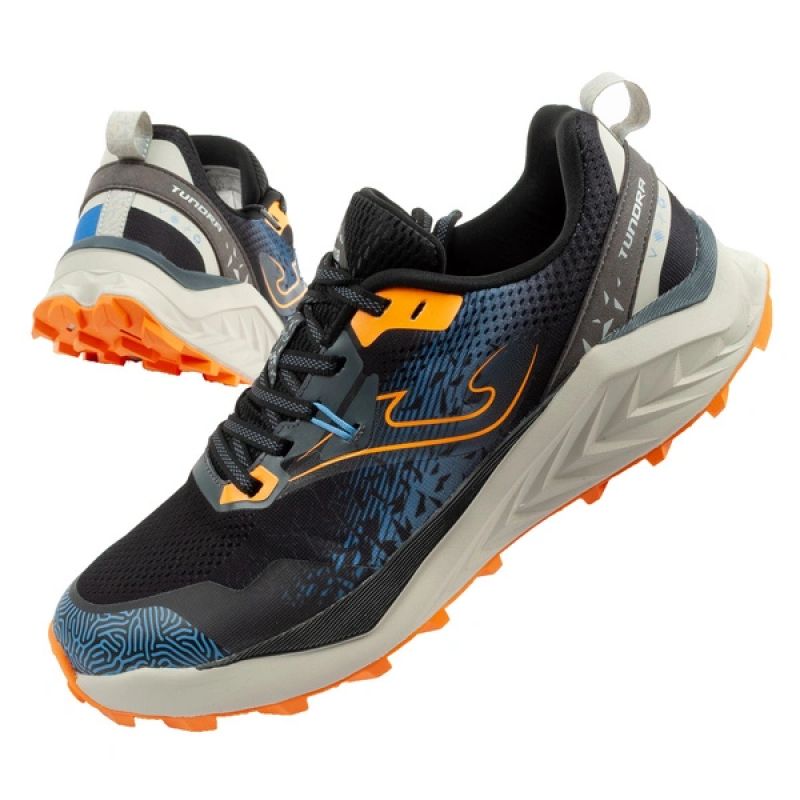 Joma Men's Tundra Cushioned Trail Running Shoes, Black Joma