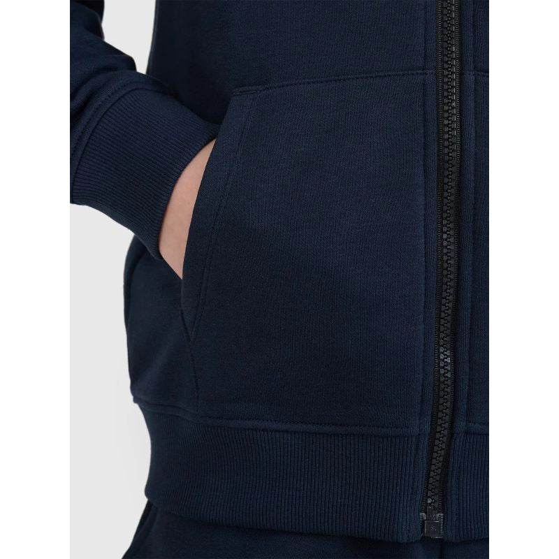 Boy's zip-up sweatshirt with hood 4F 4FJWSS25TSWSM1714-31S *Kategoria tymczasowa Your Sports Performance