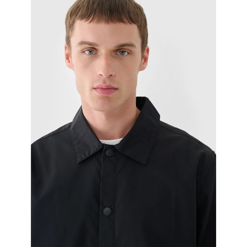 Men's transitional shirt jacket 4F 4FRSS24TTJAM0887-20S *Kategoria tymczasowa Your Sports Performance