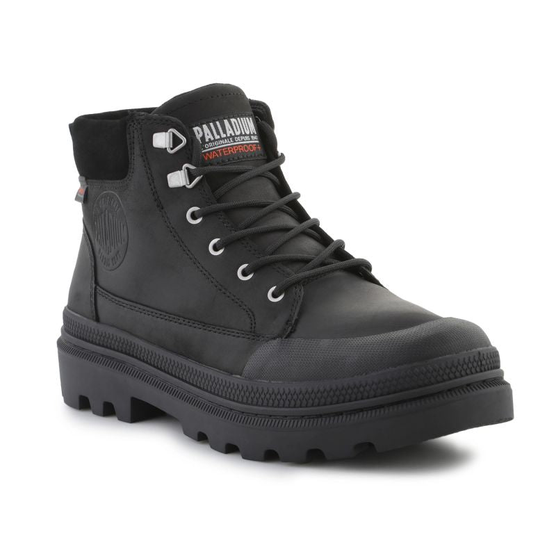 Palladium Pallatroopercuff Wp+ M 04365-008-M Black shoes Footwear/Lifestyle/Palladium Your Sports Performance
