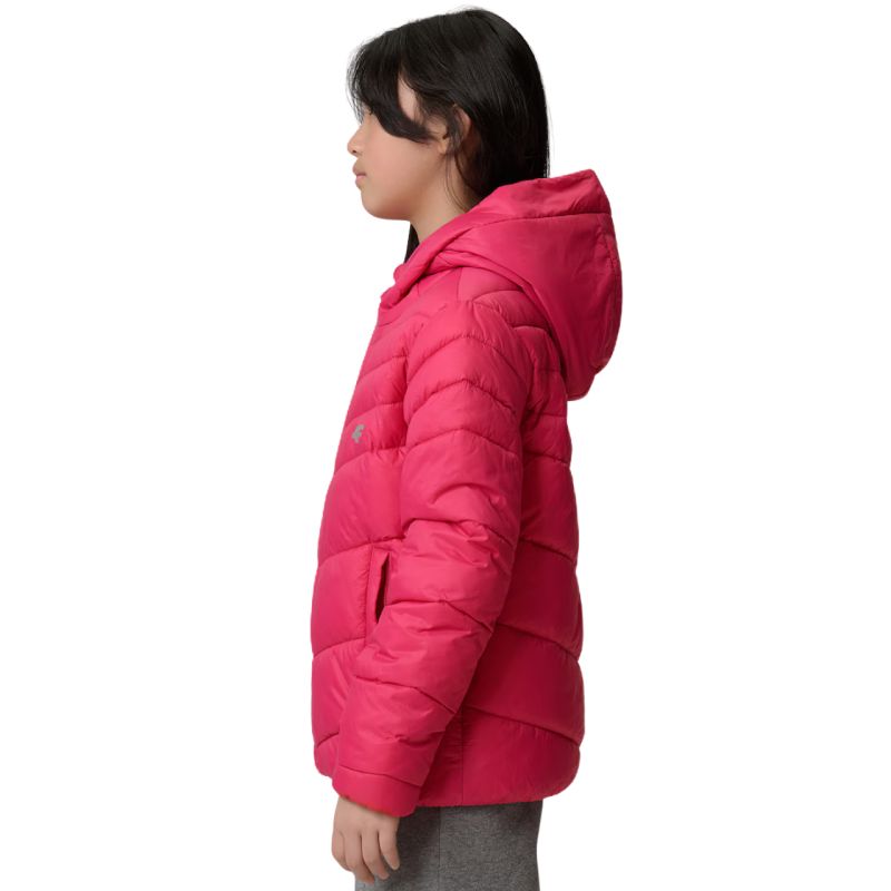 Jacket for girls 4F F0739 fuchsia 4FJWSS26TDJAF0739 55S