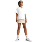Puma Ess Centered Cat Logo Boxy Tee for Kids White 685131 02