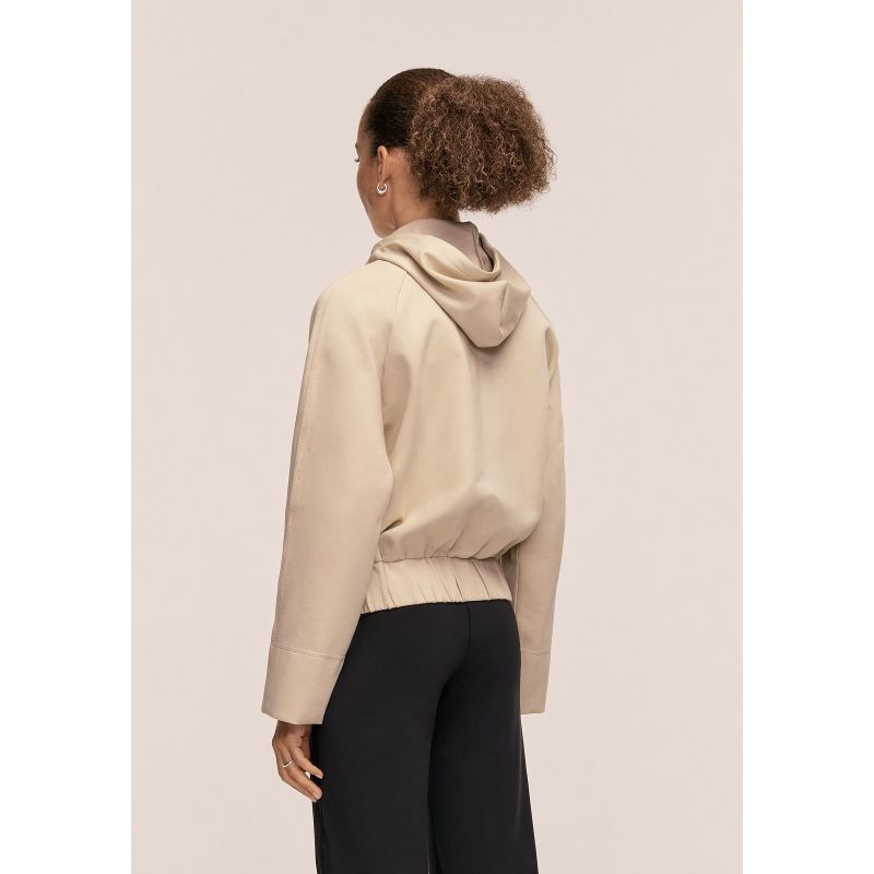 CASALL Aria Zip Hoodie Jacket, beige