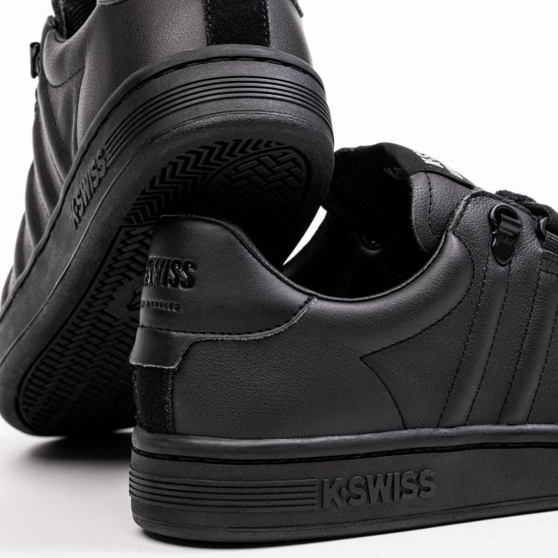 K-Swiss LOZAN II men's sneakers, natural leather, black (07943-904-M) In preparation Your Sports Performance