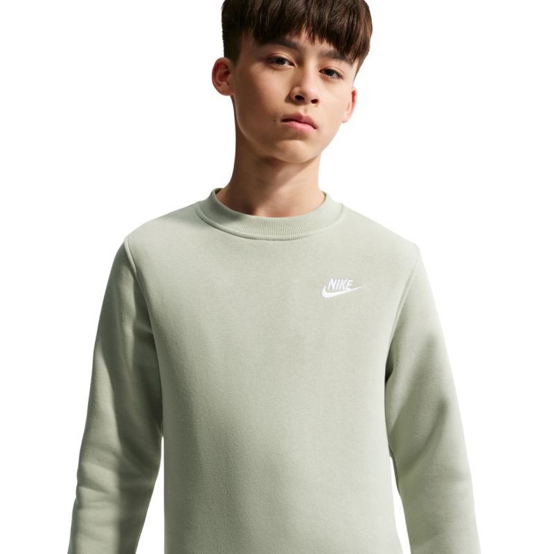 Nike Sportswear Club Fleece Kids' Sweatshirt Light Green FD3006 304
