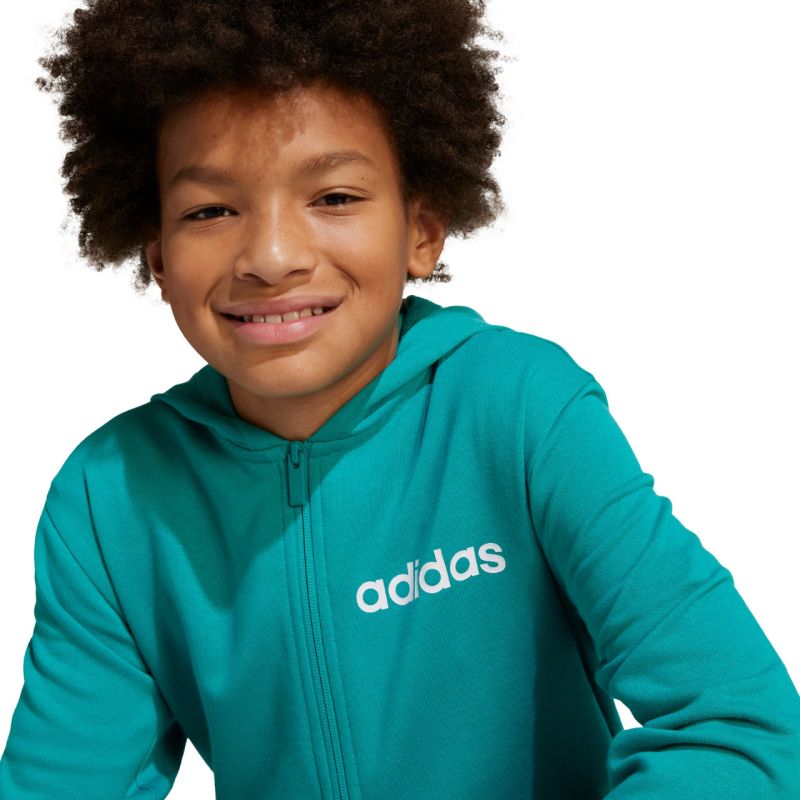 Adidas Essentials green kids tracksuit JN2427 In preparation Your Sports Performance