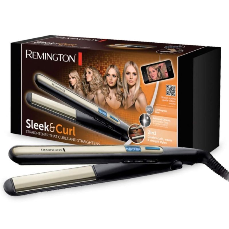 REMINGTON S6500 hair straightener (45W; black) AGD - Produkty/Prostownice do włosów Your Sports Performance