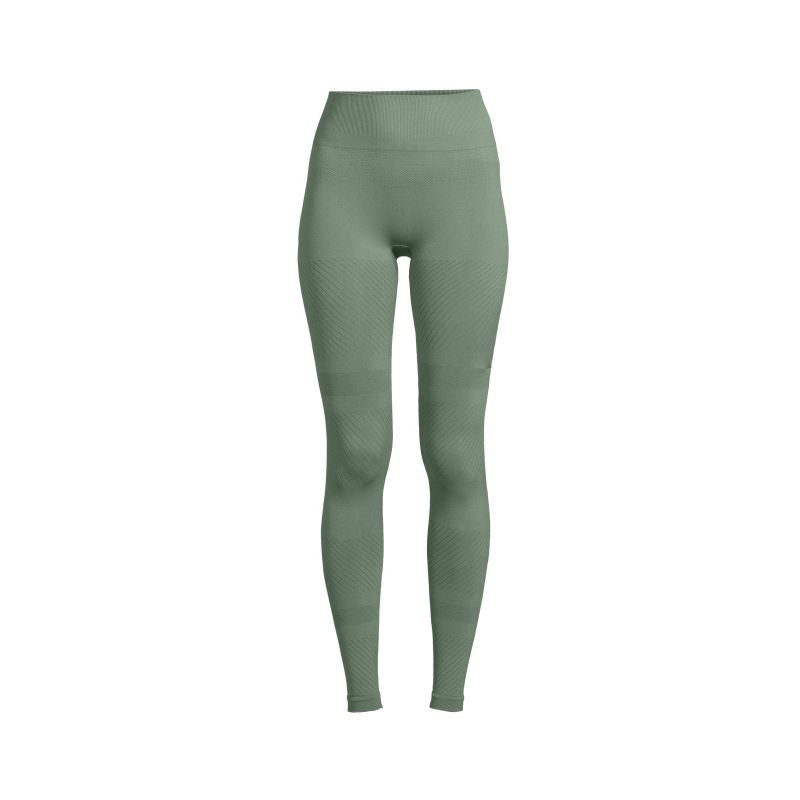 CASALL Essential Block Seamless High Waist Tights dusty green leggings Import z PMSport Your Sports Performance