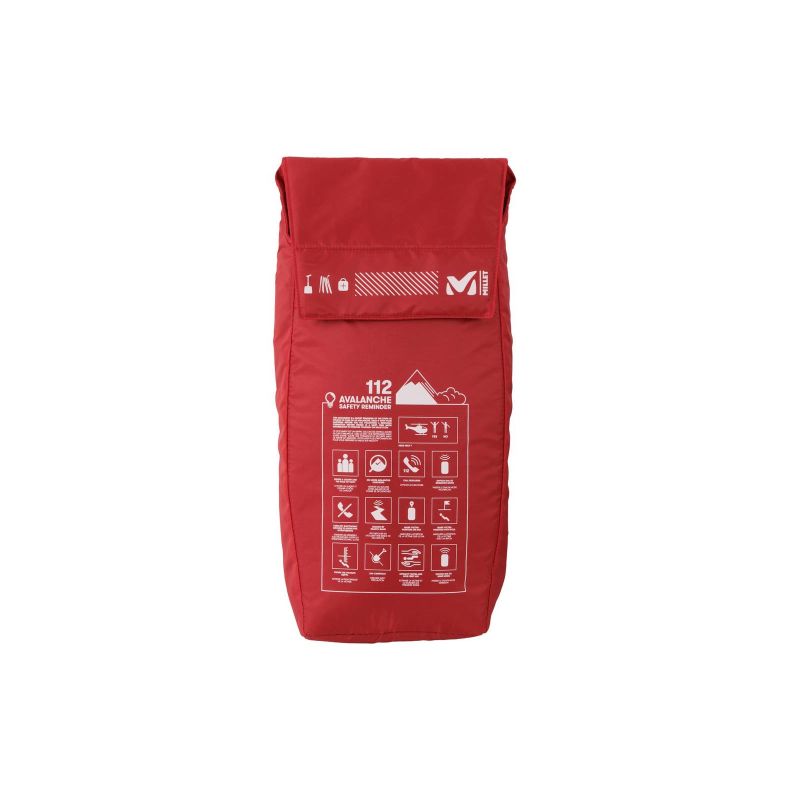 MILLET Safety Pocket Backpack Red Import z PMSport Your Sports Performance