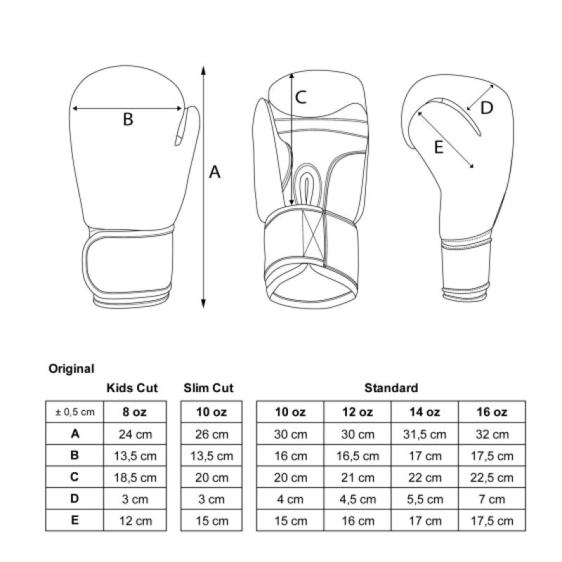 TOP TEN "URBAN ARTS" boxing gloves black and red In preparation Your Sports Performance
