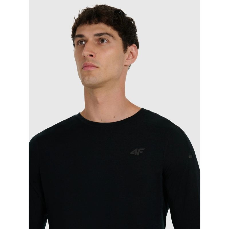 Men's quick-drying trekking longsleeve with merino wool 4F 4FWAW25TFLOM430-20S 4f