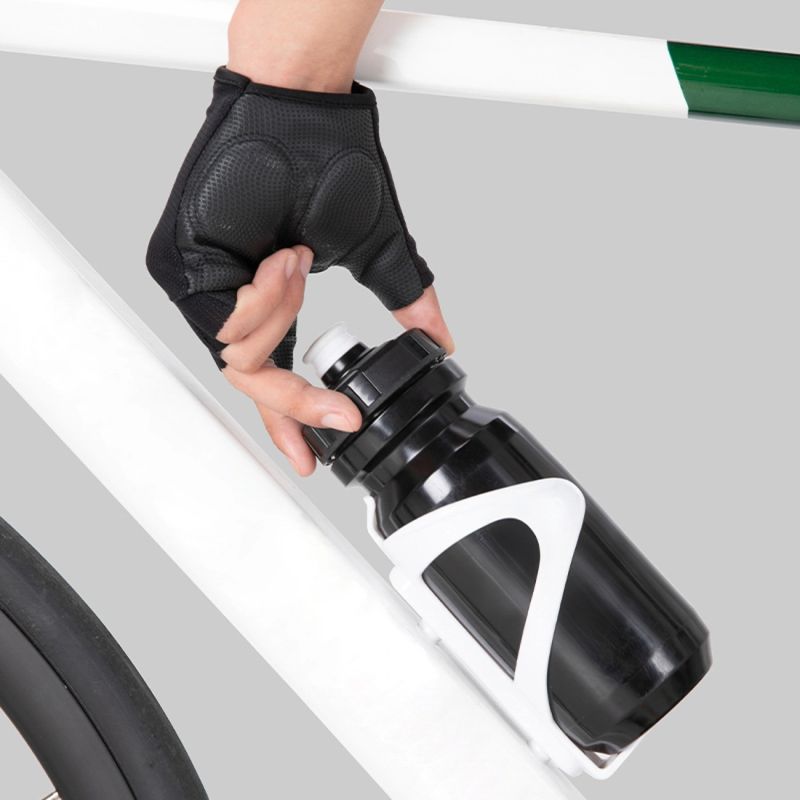 Wozinsky WRR-01M cycling gloves size M - black Wozinsky