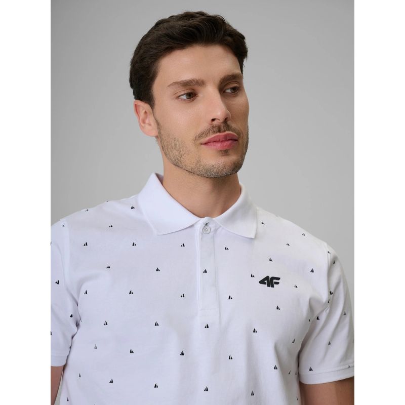Men's regular polo shirt 4F 4FRSS26TPTSM0900-10S 4f