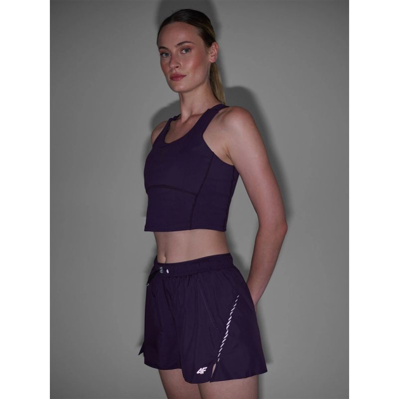 Women's quick-drying running shorts 4F 4FWAW24TFSHF0758-50S *Kategoria tymczasowa Your Sports Performance